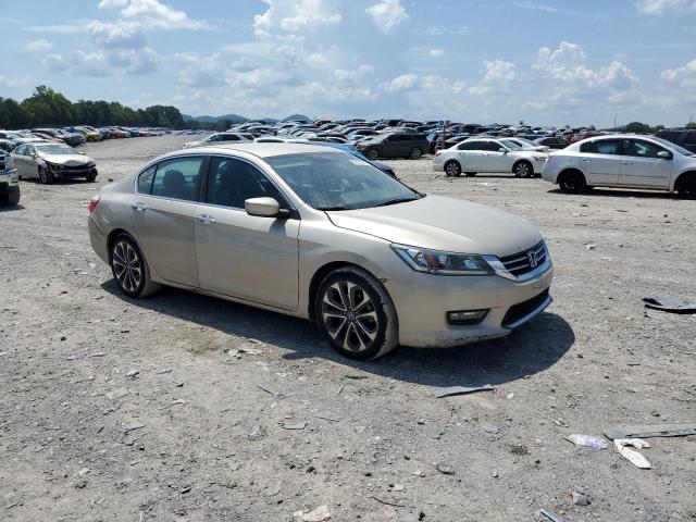 1HGCR2F54EA241824 - 2014 HONDA ACCORD SPORT 金色 照片 4