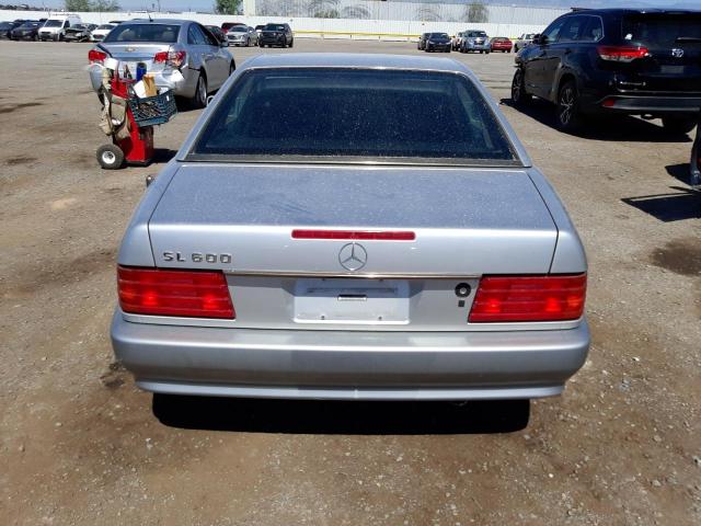 WDBFA76E5RF100297 - 1994 MERCEDES-BENZ SL 600 SILVER photo 6