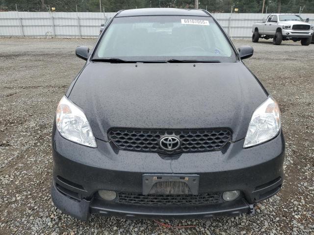 2T1KR32E24C188637 - 2004 TOYOTA COROLLA MATRIX XR BLACK photo 5