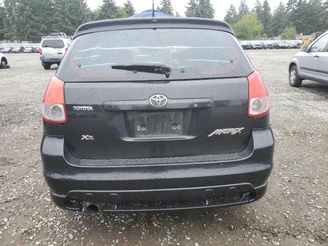 2T1KR32E24C188637 - 2004 TOYOTA COROLLA MATRIX XR BLACK photo 6