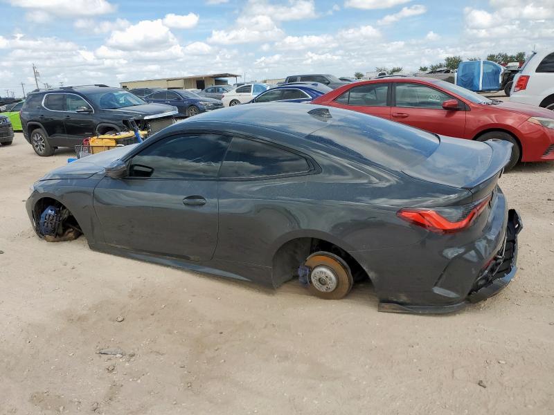 WBA13AR07MCF42902 - 2021 BMW M440XI CHARCOAL photo 2