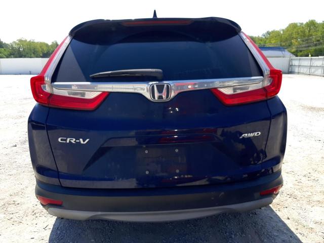 5J6RW2H50HL053108 - 2017 HONDA CR-V EX BLUE photo 6