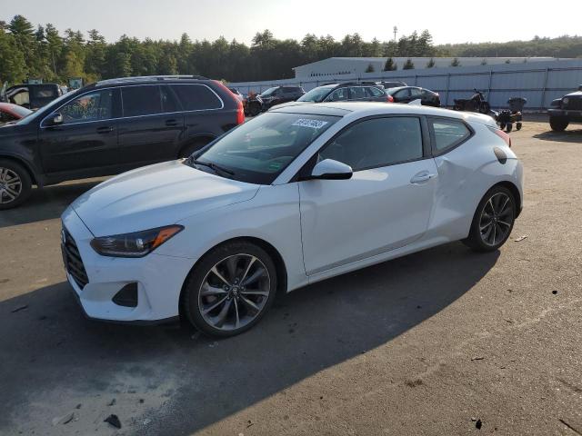 KMHTG6AF0KU011148 - 2019 HYUNDAI VELOSTER BASE WHITE photo 1