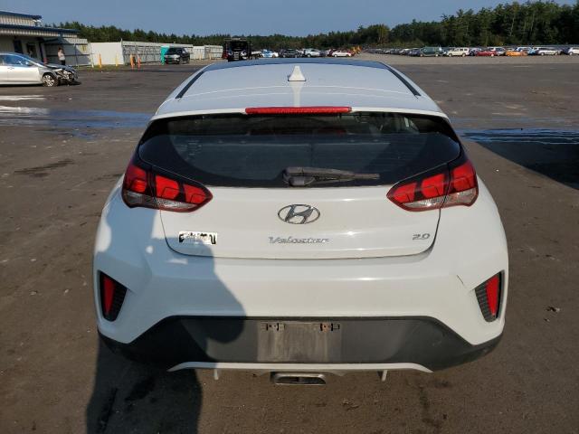 KMHTG6AF0KU011148 - 2019 HYUNDAI VELOSTER BASE WHITE photo 6