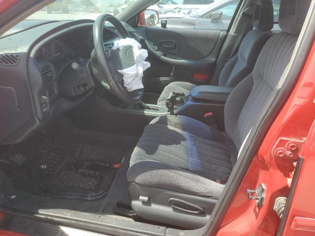 1G2WP52K91F151472 - 2001 PONTIAC GRAND PRIX GT Қызыл фото 7