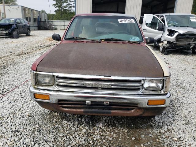 JT4RN82P9L5019283 - 1990 TOYOTA PICKUP 1/2 TON LONG WHEELBASE DLX BURGUNDY photo 5