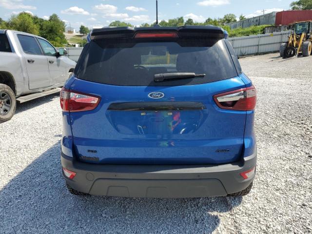 MAJ6S3JL6MC405062 - 2021 FORD ECOSPORT SES ლურჯი ფოტო 6