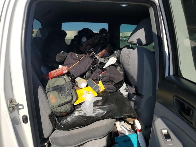 3TMLU4ENXBM073387 - 2011 TOYOTA TACOMA DOUBLE CAB WHITE photo 10