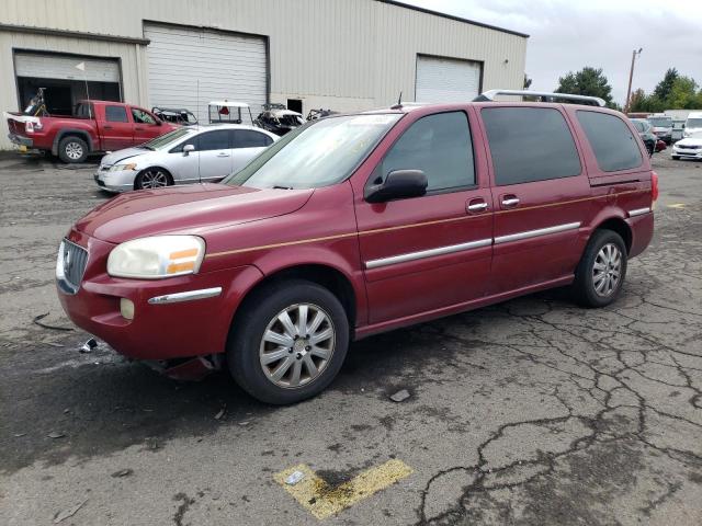 5GADX33L35D270832 - 2005 BUICK TERRAZA CXL RED photo 1