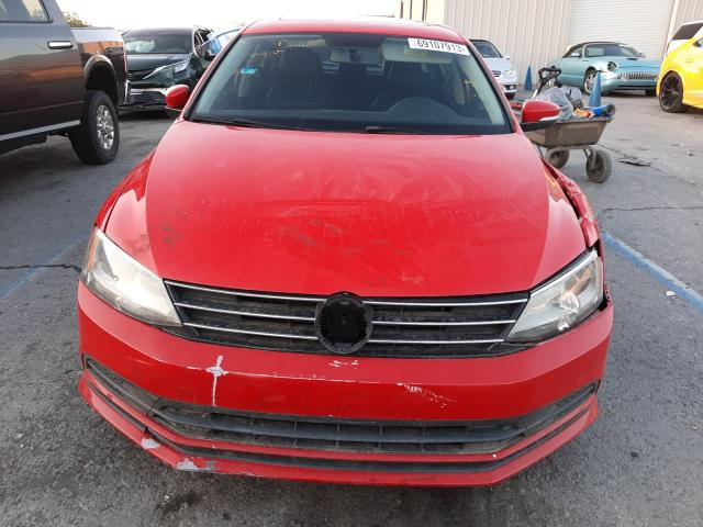 3VWD17AJ4FM341032 - 2015 VOLKSWAGEN JETTA SE RED photo 5