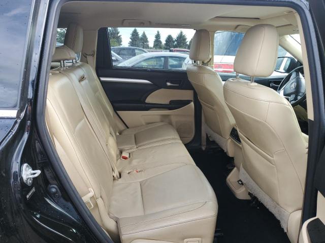 5TDKKRFH9ES011457 - 2014 TOYOTA HIGHLANDER XLE შავი ფოტო 10