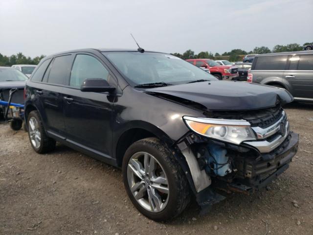 2FMDK3JC2DBE27590 - 2013 FORD EDGE SEL PURPLE photo 4