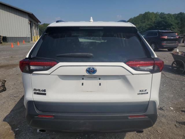 2T3RWRFV0MW128527 - 2021 TOYOTA RAV4 XLE WHITE photo 6