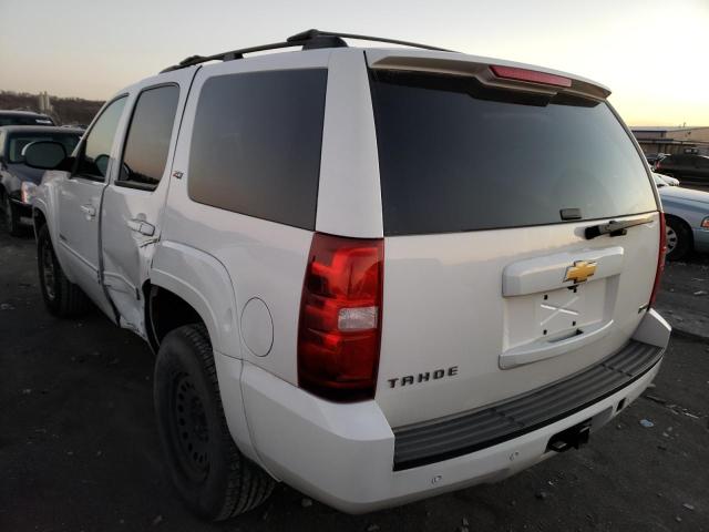 1GNSKBE03CR257345 - 2012 CHEVROLET TAHOE K1500 LT WHITE photo 3