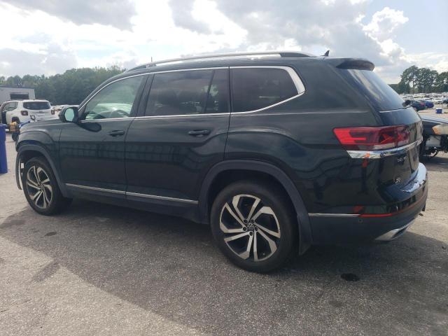 1V2TR2CA1MC590277 - 2021 VOLKSWAGEN ATLAS SEL PREMIUM أخضر صورة 2