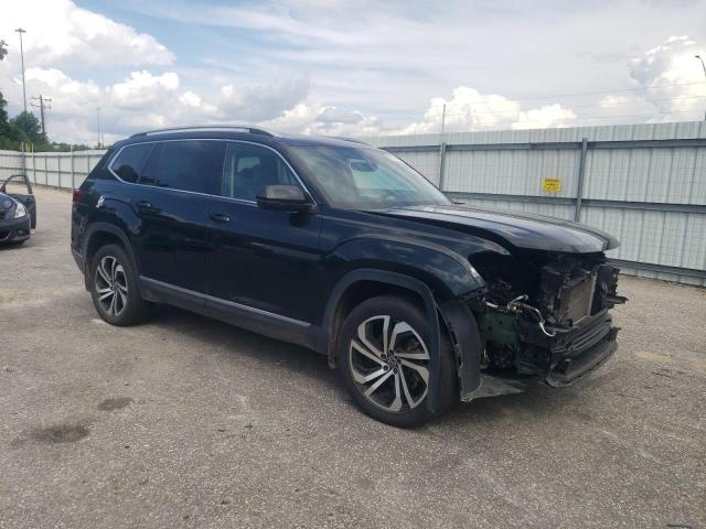 1V2TR2CA1MC590277 - 2021 VOLKSWAGEN ATLAS SEL PREMIUM أخضر صورة 4