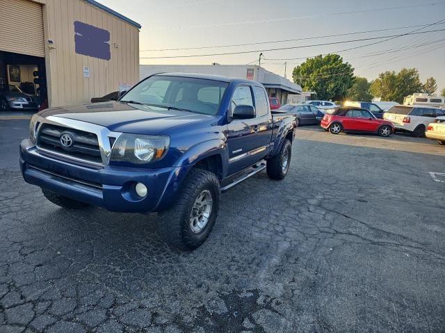 5TETU62N77Z394748 - 2007 TOYOTA TACOMA PRERUNNER ACCESS CAB BLUE photo 2