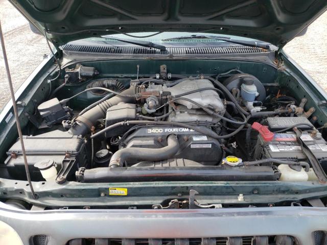 5TEGN92N22Z062404 - 2002 TOYOTA TACOMA DOUBLE CAB PRERUNNER GREEN photo 11