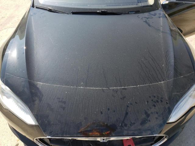 5YJSA1H15EFP52827 - 2014 TESLA MODEL S Սև լուսանկար 11