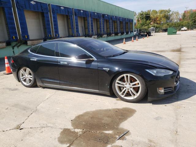 5YJSA1H15EFP52827 - 2014 TESLA MODEL S Սև լուսանկար 4