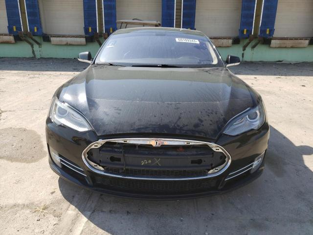 5YJSA1H15EFP52827 - 2014 TESLA MODEL S Սև լուսանկար 5