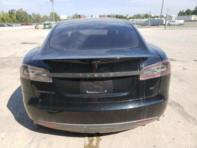 5YJSA1H15EFP52827 - 2014 TESLA MODEL S Սև լուսանկար 6