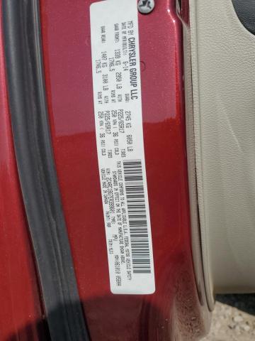 2C4RC1BG7ER399601 - 2014 CHRYSLER TOWN & COU TOURING 红色 照片 13