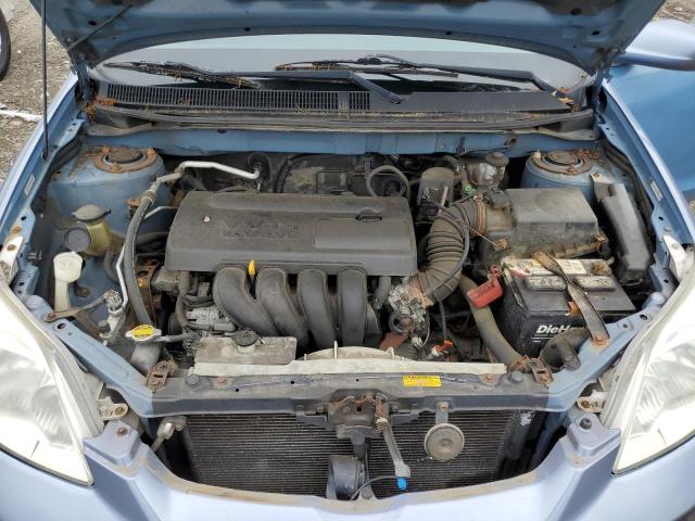 2T1KR32E94C232147 - 2004 TOYOTA COROLLA MA XR BLUE photo 11