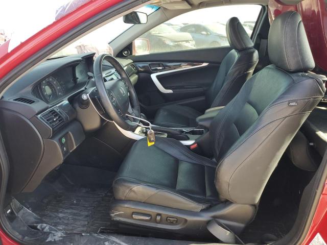 1HGCT2B84DA003116 - 2013 HONDA ACCORD EXL RED photo 7