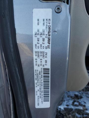 2C4RDGBG4DR704132 - 2013 DODGE GRAND CARA SE SILVER photo 13