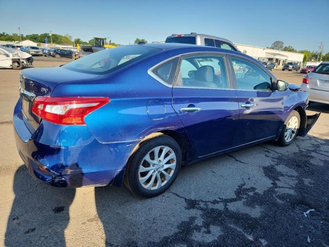 3N1AB7AP0KY257478 - 2019 NISSAN SENTRA S BLUE photo 3