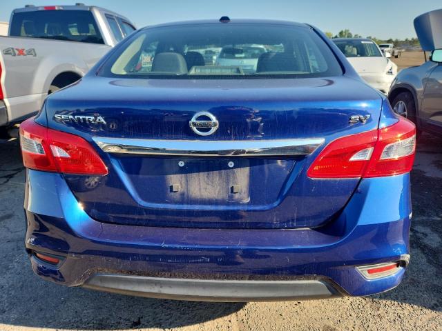3N1AB7AP0KY257478 - 2019 NISSAN SENTRA S BLUE photo 6
