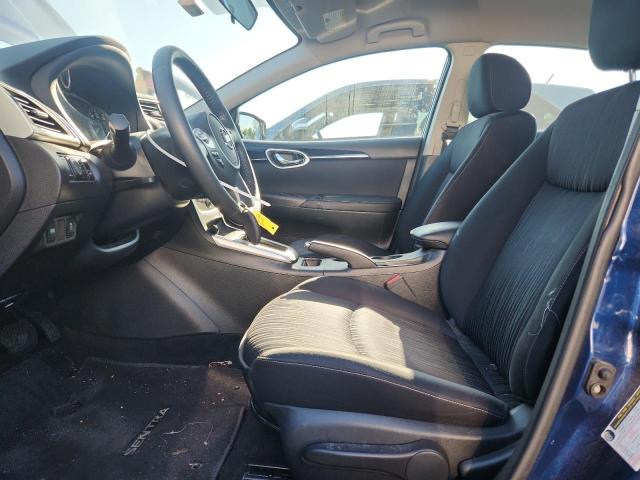 3N1AB7AP0KY257478 - 2019 NISSAN SENTRA S BLUE photo 7