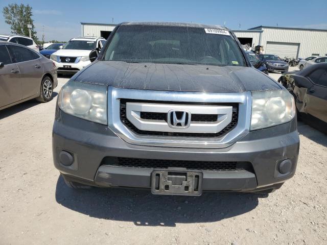 5FNYF4H2XAB012447 - 2010 HONDA PILOT LX GRAY photo 5