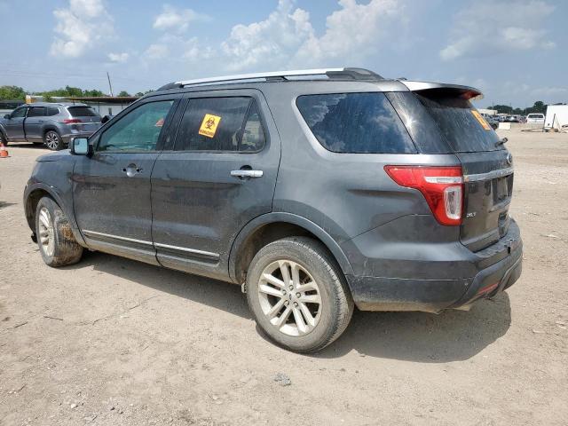 1FM5K8D82FGC28057 - 2015 FORD EXPLORER XLT GRAY photo 2
