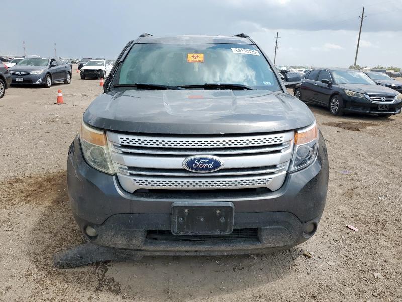 1FM5K8D82FGC28057 - 2015 FORD EXPLORER XLT GRAY photo 5
