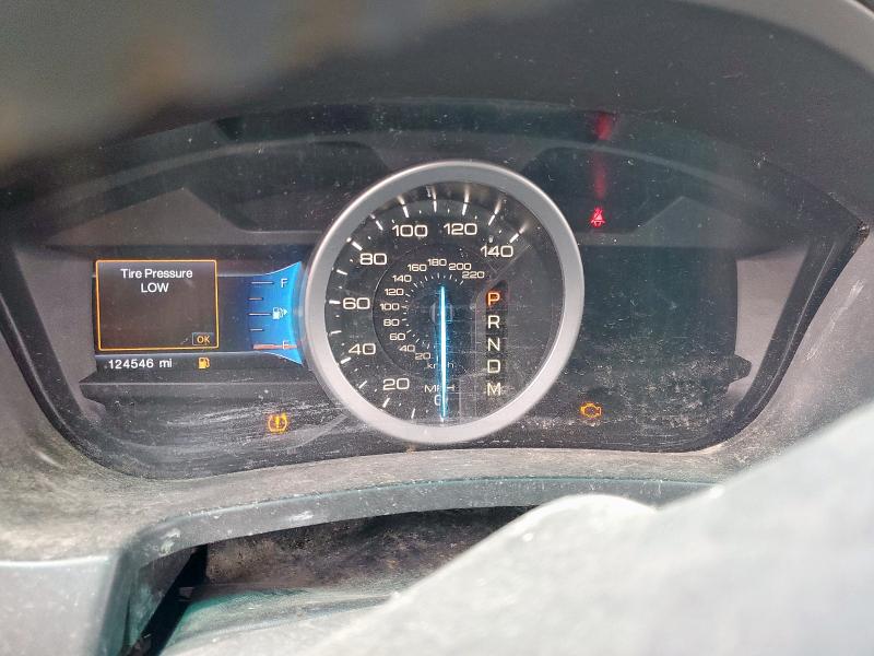 1FM5K8D82FGC28057 - 2015 FORD EXPLORER XLT GRAY photo 9