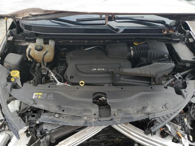 2C4RC1EGXHR656072 - 2017 CHRYSLER PACIFICA TOURING L PLUS SILVER photo 11