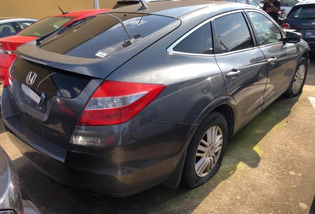 5J6TF3H57CL006940 - 2012 HONDA CROSSTOUR EXL ნაცრისფერი ფოტო 4