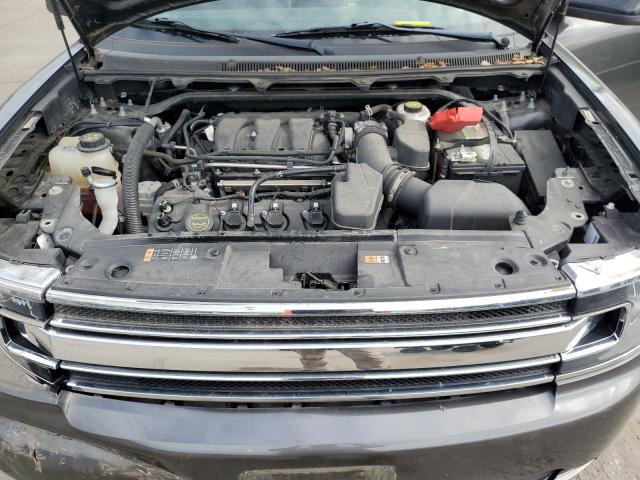 2FMHK6C87KBA24004 - 2019 FORD FLEX SEL 灰色 照片 12