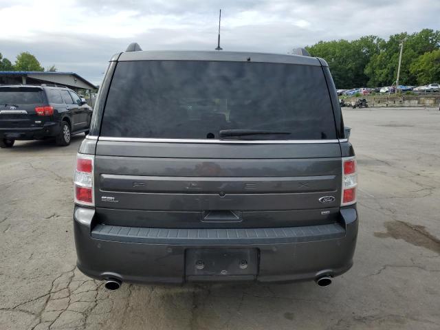 2FMHK6C87KBA24004 - 2019 FORD FLEX SEL 灰色 照片 6