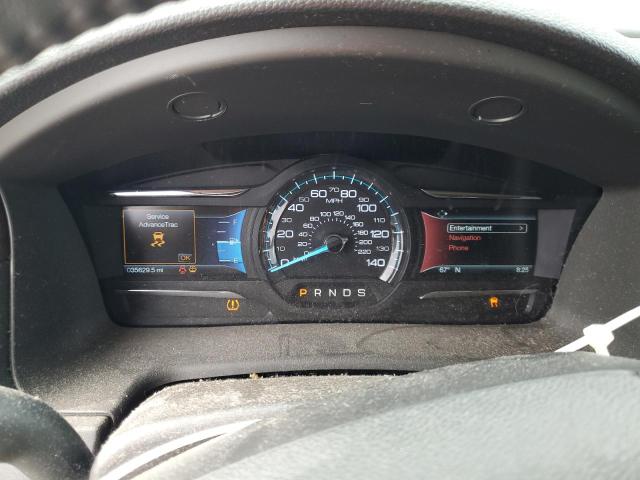 2FMHK6C87KBA24004 - 2019 FORD FLEX SEL 灰色 照片 9