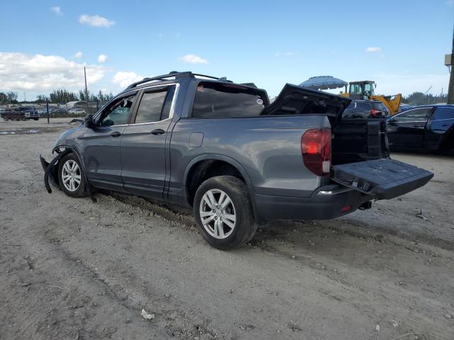 5FPYK2F20HB010128 - 2017 HONDA RIDGELINE RT GRAY photo 2