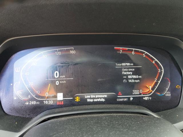 5UXCR6C53KLK84916 - 2019 BMW X5 XDRIVE40I BLUE photo 9