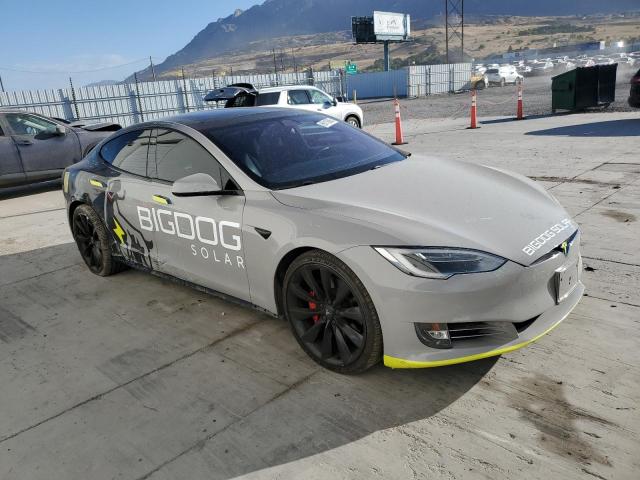 5YJSA1E44HF228801 - 2017 TESLA MODEL S TWO TONE photo 4