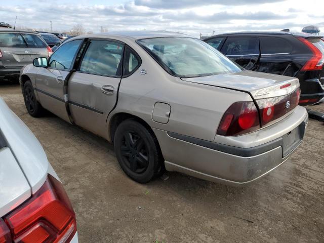 2G1WF52E539423352 - 2003 CHEVROLET IMPALA TAN photo 2