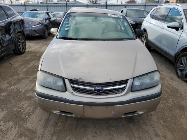 2G1WF52E539423352 - 2003 CHEVROLET IMPALA TAN photo 5