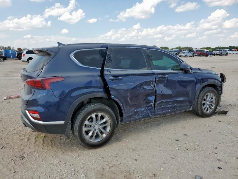 5NMS33AD3LH138378 - 2020 HYUNDAI SANTA FE SEL BLUE photo 3