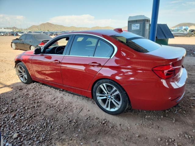 WBA8B9C5XJEE81114 - 2018 BMW 330 I RED photo 2