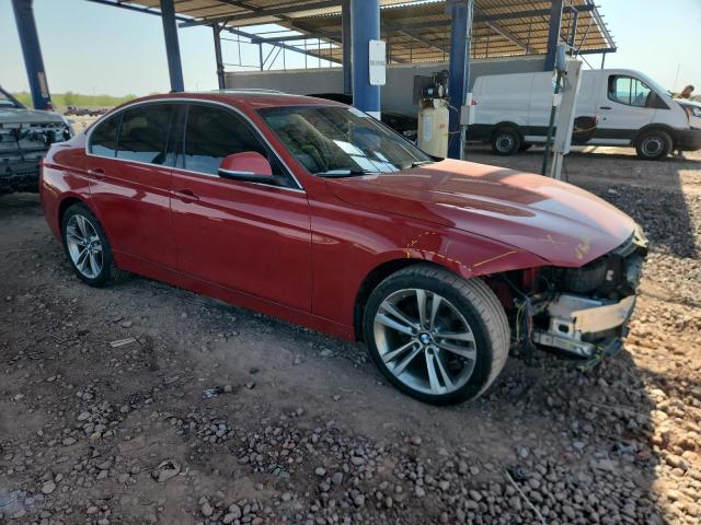 WBA8B9C5XJEE81114 - 2018 BMW 330 I RED photo 4